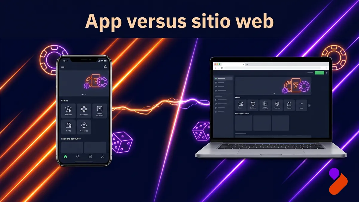 Comparación entre la app móvil y la versión web de Tonybet en Chile con la misma cuenta