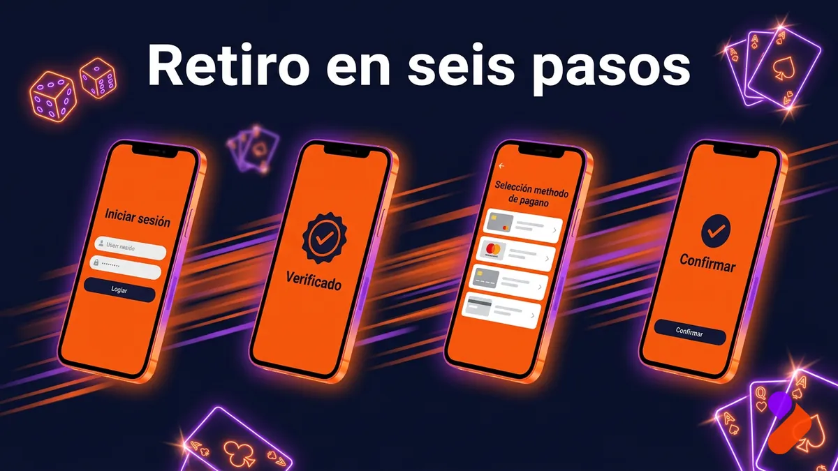Los seis pasos para solicitar un retiro de dinero en TonyBet Chile
